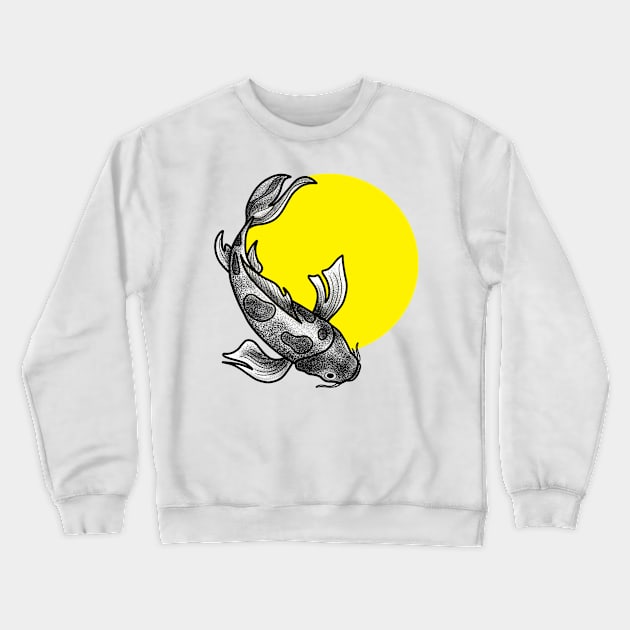 koi fish Crewneck Sweatshirt by NSPCRE8